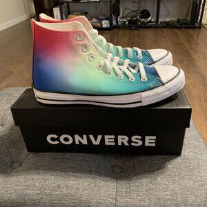 **BRAND NEW NEVER USED, SIZE 7 MEN** Converse psychedelic hoops